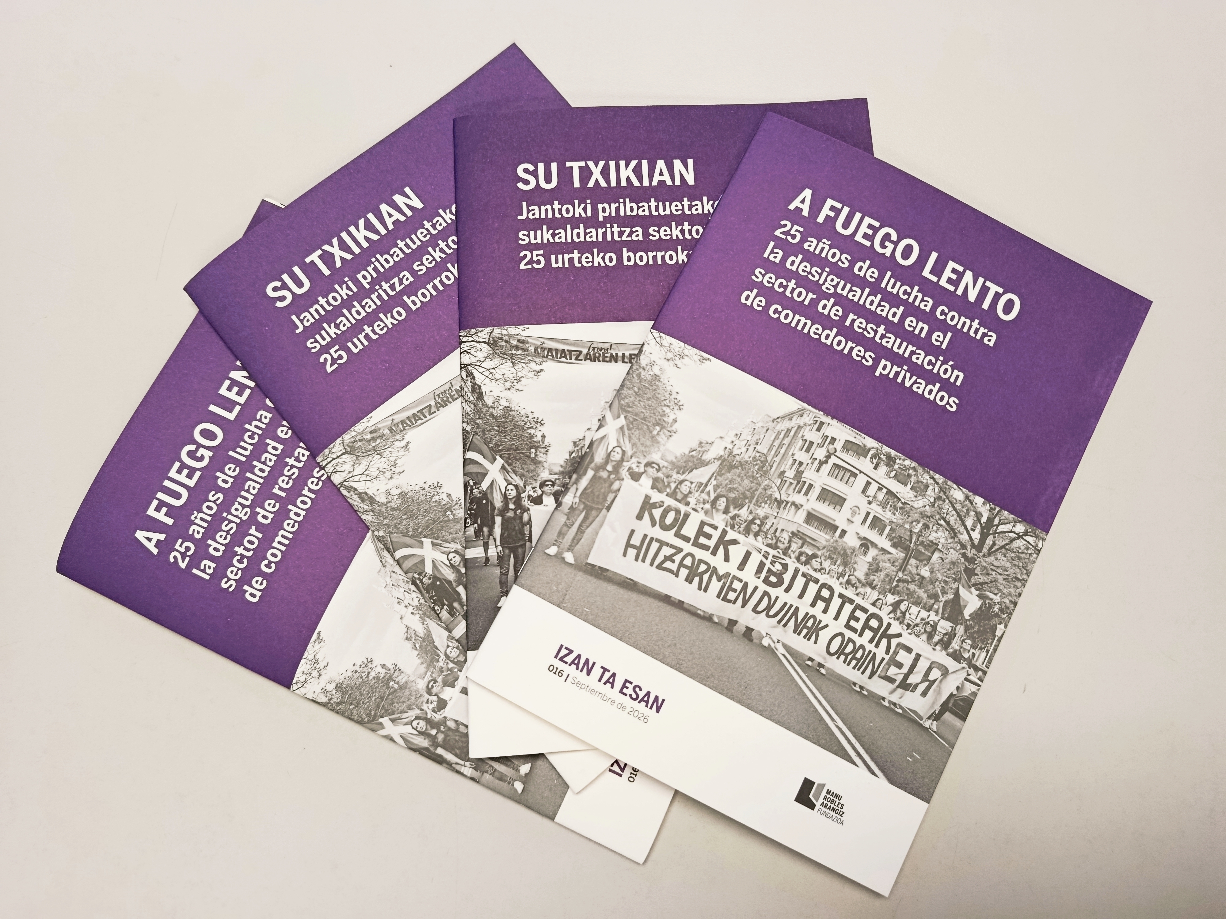 Su txikian prestatu eta antolatutako borroka